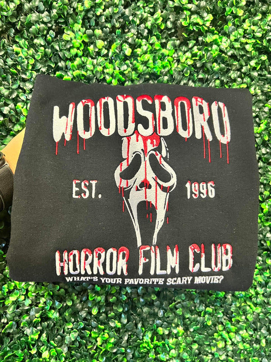Woodsboro Embroidered Pullover