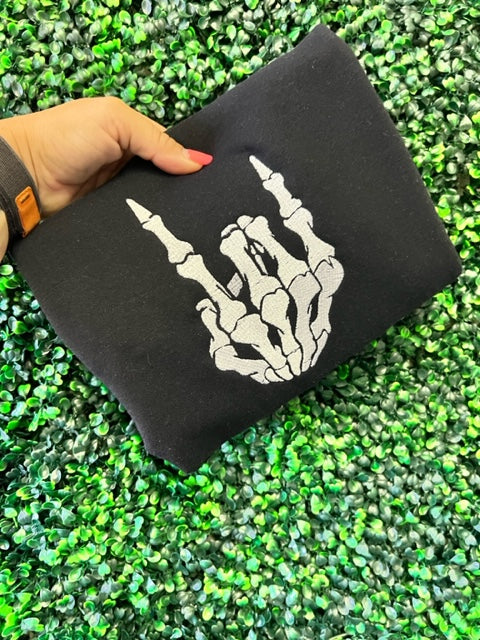 Rock on Embroidery