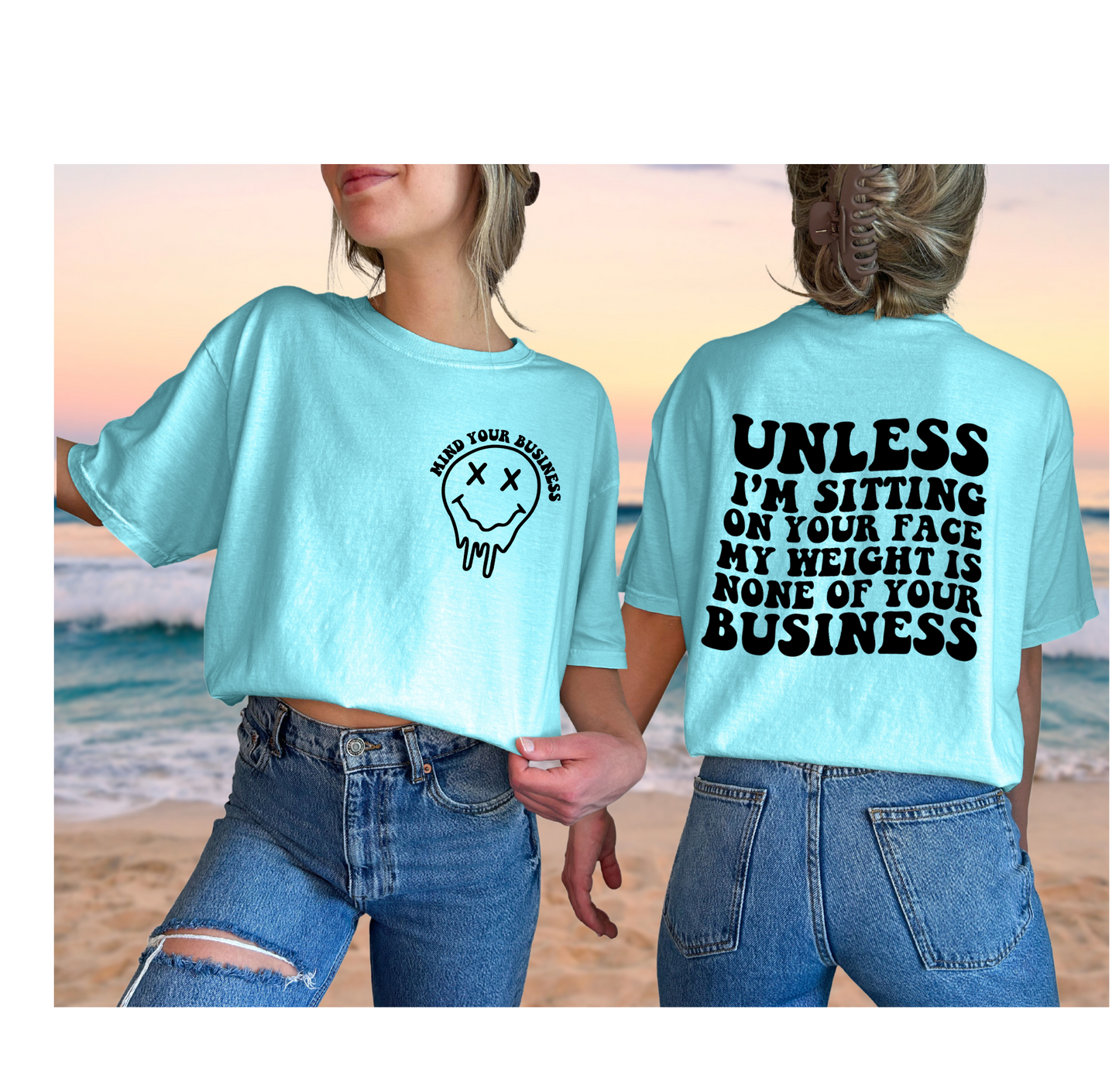 Funny mind your own business DIGITAL design PNG only
